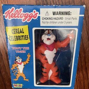 Tony The Tiger Kellogg's Cereal Celebrities 1998 Figure NIB